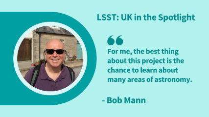 Prof Bob Mann is the Project Leader for LSST:UK