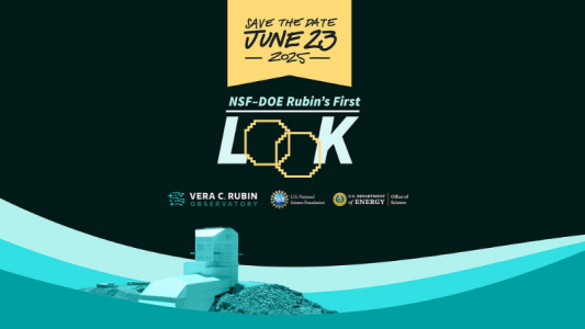 Save the date - Rubin First Look 23 June 2025